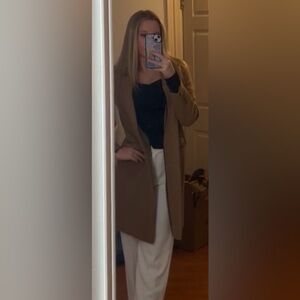 Banana republic tan coat